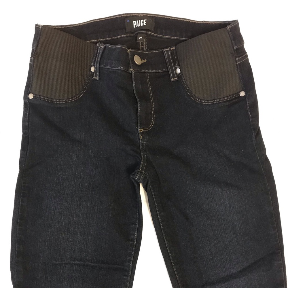 Paige Verdugo Ankle Skinny Maternity Jeans